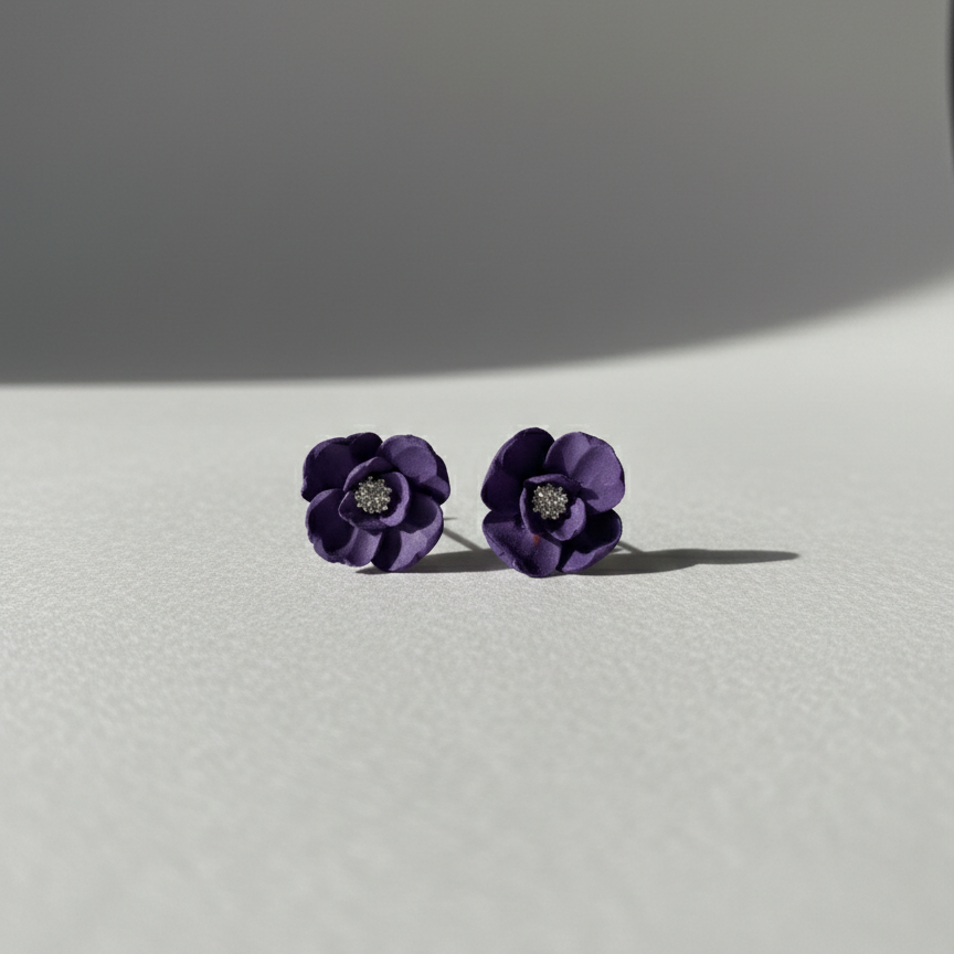 Boucle d'oreille Capucine MOYENNE