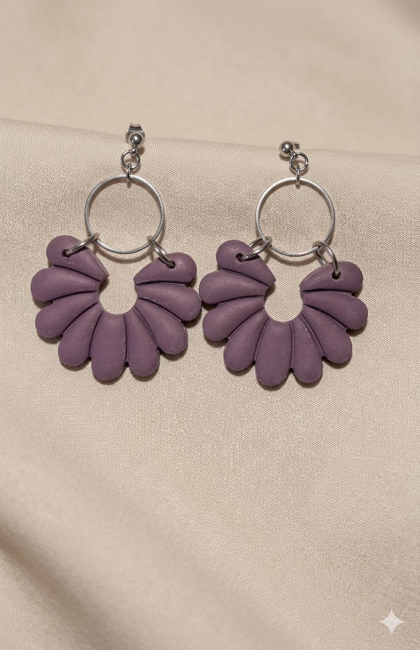 Boucle d'oreille Rainbow