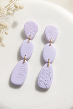 Boucle d'oreille Galets de Brume