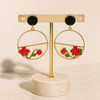 Boucle d'oreille Léontine